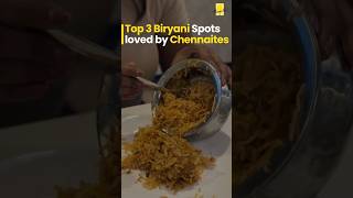 Chennaites get a hold of these yummy Biryani spots🤤😍 ytshorts shorts biryani chennai [upl. by Joslyn]