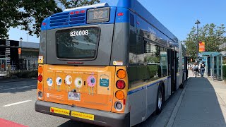 Burnaby Translink 2024 NFI XDE60 B24008 On Route R2 Marine Dr To Park Royal [upl. by Yelyah]