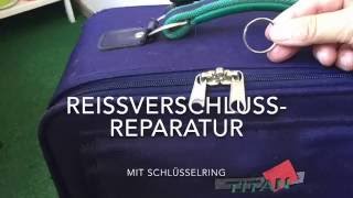 Reißverschluss mit Schlüsselring reparieren [upl. by Gignac]