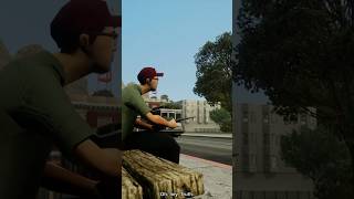 Train Wrecks during Cutscene in GTA San Andreas gtasanandreas train cutscene [upl. by Arihsat]