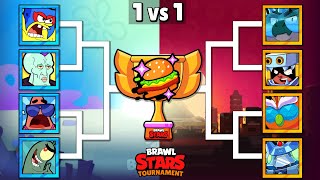 Who is The Best Spongebob or Godzilla Brawler  Season 30  Brawl Stars Tournament [upl. by Airamahs]