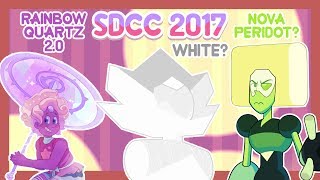 WHITE DIAMOND NOVA PERIDOT RAINBOW QUARTZ 20 SDCC 2017  Steven Universo [upl. by Novyad]