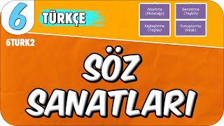 Söz Sanatları 📙 6TURK2 2025 [upl. by Asiruam854]