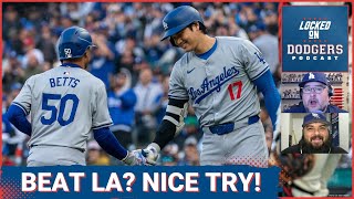 Offense Bullpen Lead Los Angeles Dodgers to Win Over Rival Giants  LA Defense Has Been Awesome [upl. by Doane882]