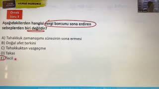 SMMM Staja Giriş SınavıSınavda çıkan TECİL SORUSU 113soru [upl. by Nuhs]