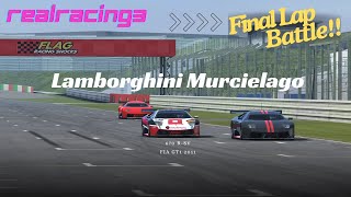 Real Racing 3 Final Lap Battle in Suzuka Lamborghini Murcielago 670 RSV GT1 FIA GT1 2011 Lively [upl. by Jakoba]