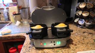 Hamilton Beach 25490 Dual Breakfast Sandwich Maker [upl. by Aniara208]