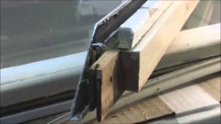 PART 11 BiltBest Oldach Pella Metal Clad Door Window Casement Sash Frame DIY Repairs [upl. by Yesiad]