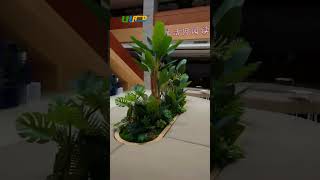 DIY artificial plants and trees interior landscape shorts [upl. by Madella]