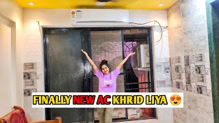 Finally New AC Khrid Liya 😍 indianglamourvlogs [upl. by Adnoraj]