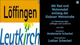 Mit Rad und Womo entlang der Elsässer Weinstraße 3 3 Heimreise über Löffingen und Leutkirch [upl. by Rhodes]