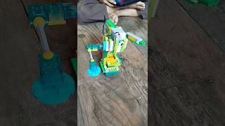 Rakit robot mata satu keren shorts merakit robot robotic course eye fyp viral kid fun [upl. by Laughlin348]