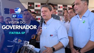 Edição Manhã  Tarcísio em Itatiba Via perimetral é inaugurada na SP360 [upl. by Rhodie]