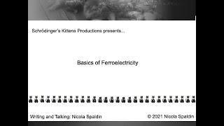 Basics of Ferroelectricity [upl. by Haakon]