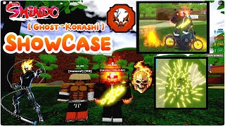 SHOWCASE BLOODLINE GHOST KORASHI Shindo Life GENKAI DO MOTOQUEIRO FANTASMA  Roblox [upl. by Aniger]