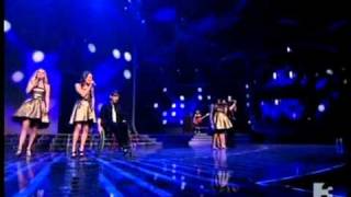 GLEE  Dont Stop Believin  Live on The X Factor [upl. by Divan764]