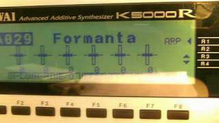 Kawai K5000 Rack Advanced Additive Synthesizer [upl. by Wooster532]