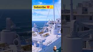 🛥️tha Titanic big ship in wold 🛥️titanic drone ship music👌 slow Mo spiral👌 [upl. by Charlie]