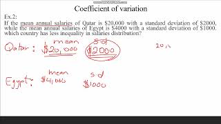 Measures of Dispersion Range  Variance Standard deviation and coefficient of variation part 4 [upl. by Aranahs]