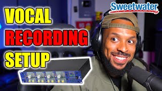 External Preamp Setup for Recording Vocals Part 1 [upl. by Sundin]