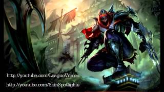 Zed Voice  English  League of Legends [upl. by Mccartan]