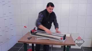 Rubi Speed Plus Manual Tile Cutter [upl. by Nollie611]