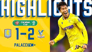 DAICHI KAMADA SCORES WINNER 🇯🇵🚀  EFL Cup Highlights Action Aston Villa 12 Crystal Palace [upl. by Notlaw970]