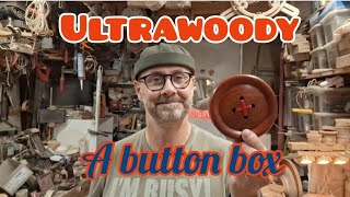 wood turning a button box [upl. by Aiclid]