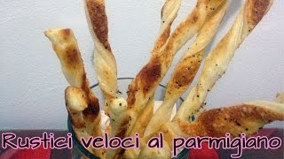 RUSTICI VELOCI AL PARMIGIANO E PEPE Le dolcezze di Viky [upl. by Meade697]