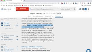 Casetext Citing Cases [upl. by Ynnod]