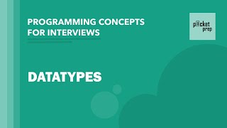 Data Types  C Programming  Programming Concepts [upl. by Remo]