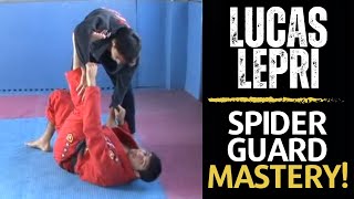 Lucas Lepri Spider Guard Master Class [upl. by Buckie]