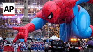 Macy’s Thanksgiving Day Parade kicks off a century after its first trip through Manhattan [upl. by Julissa427]