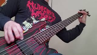 Guttural Slug  Hacksaw Surgery  Bass Cover [upl. by Gnurt59]