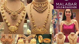 Malabar Temple Jewellery amp Antique Gold Bridal Jewellery  Timeless Tradition with Divine Collection [upl. by Melba]