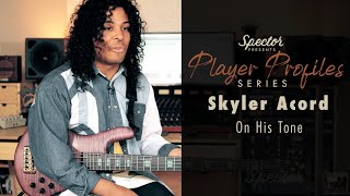 Spector Player Profiles Skyler Acord On His Tone [upl. by Ahsiea]