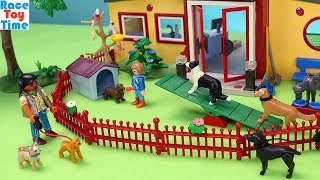 Playmobil Animals Hotel Building Playset  Fun Toys For Kids [upl. by Amilb]