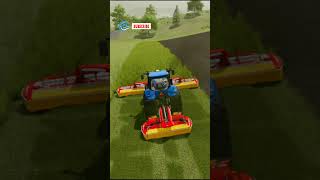 Grass Cuttingshortsyoutubeshorts fs22mods youtubevideo [upl. by Abebi]