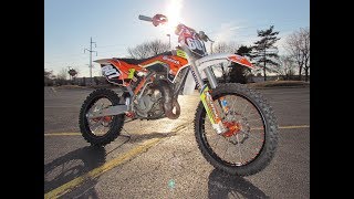 2015 KTM 85 SX WITH 105cc BIG WHEEL KIT [upl. by Moshe]