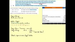 2024II Krattenbrug vraag 18 19 en 20 VWO wiskunde A [upl. by Kath]