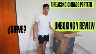 AIRE acondicionado PORTATIL UNBOXING Y REVIEW ¿Sirven  Surrey UNO 551IDQ1201  BASTA MARTIN [upl. by Ydnab]