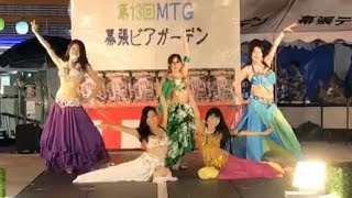 ナディアベリーダンスサークル、2017幕張テクノガーデンビアガーデン ドラムソロ [upl. by Roach]