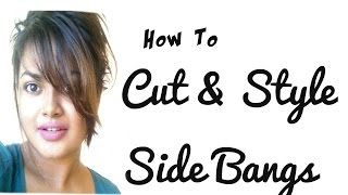 Hairdressers Guide To Cutting Your Own Curtain Bangs [upl. by Cornie]