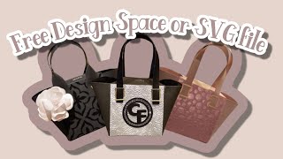 Using Design Space and a Cricut Explore Air to create a purse gift bag [upl. by Abebi]