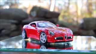 118 Alfa Romeo 8C Competizione by Bburago [upl. by Jacobsen145]