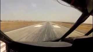 Heavy and Hot C5 Takeoff at 700000 lbs and 37C [upl. by Odawa]