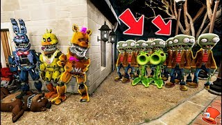 CAN THE NIGHTMARE ANIMATRONICS HIDE FROM THE EVIL PLANTS vs ZOMBIES GTA 5 Mods FNAF RedHatter [upl. by Isia]