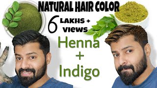 Natural Hair Dye Correct Procedure with Proof  No side effect  No Chemical  Tamil  Shadhikazeez [upl. by Kearney]