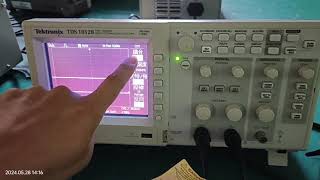 新電力電子乙級＿表格12、22、32的輸出電壓漣波量測，使用Tektronix TBS1000B [upl. by Hodgkinson]