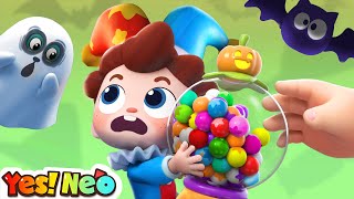 Halloween Gumballs Song  Halloween Songs  Learn Colors  Nursery Rhymes amp Kids Songs  Yes Neo [upl. by Inirt]